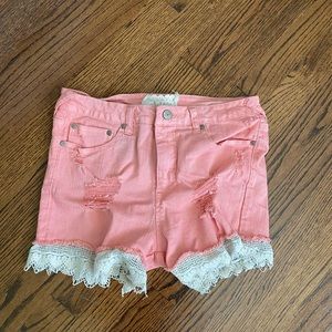 Altered state coral shorts